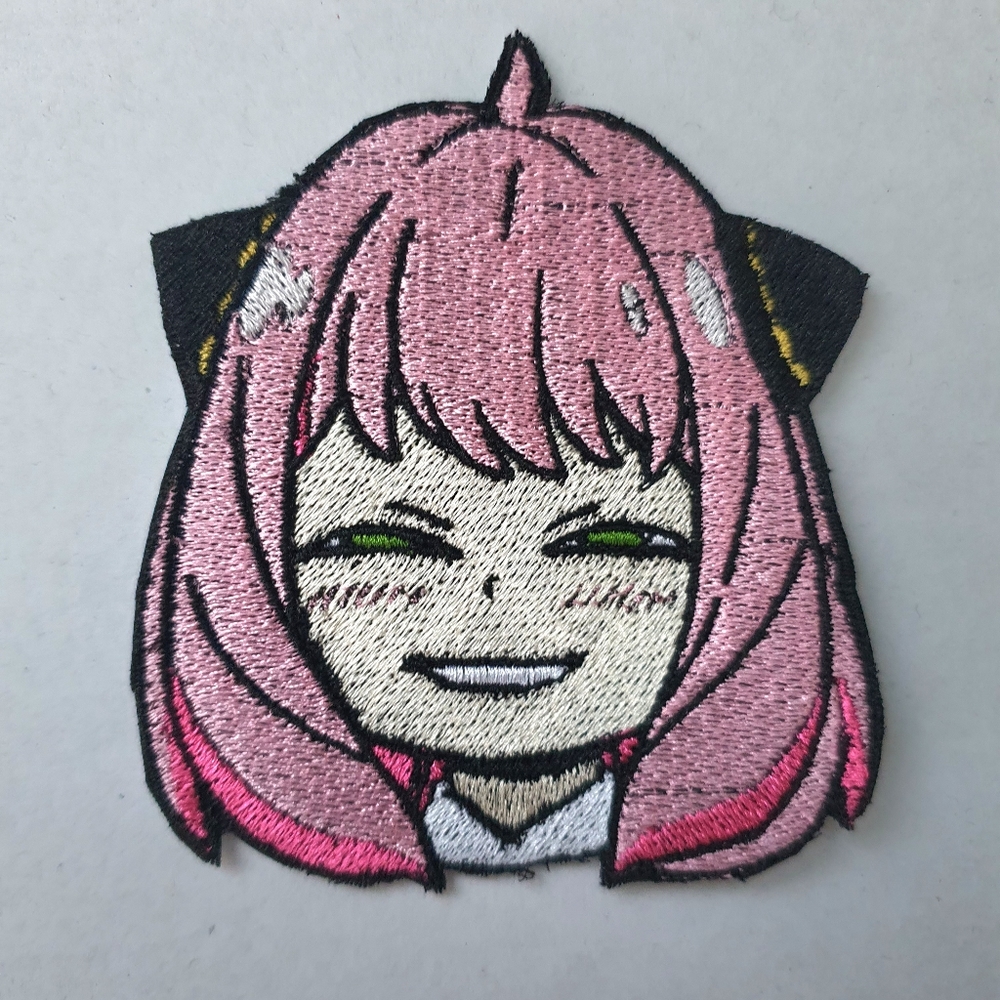 Smug Anya Forger Spy Family custom made iron on patch